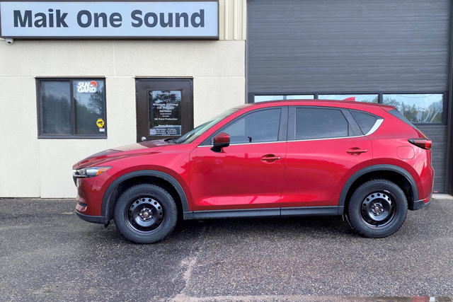 2018 Mazda CX-5 with professional window tint in North Bay